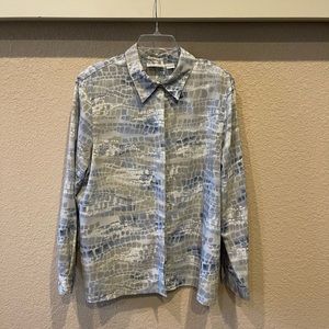 Alfred Dunner size 18 vintage blouse. EUC.